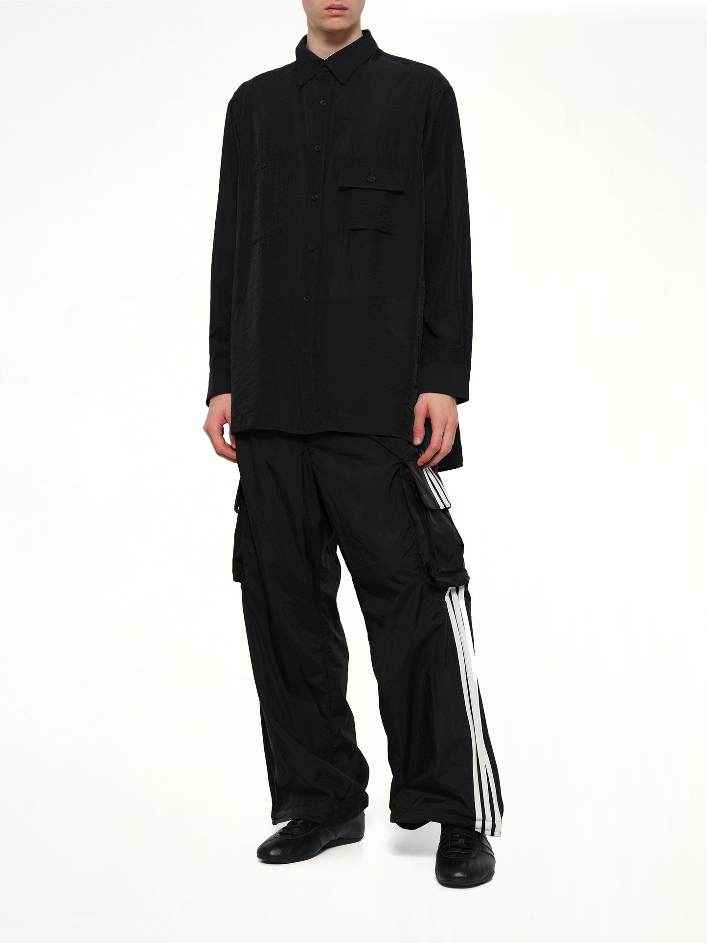 Wire 3S Cargo Pants in Black