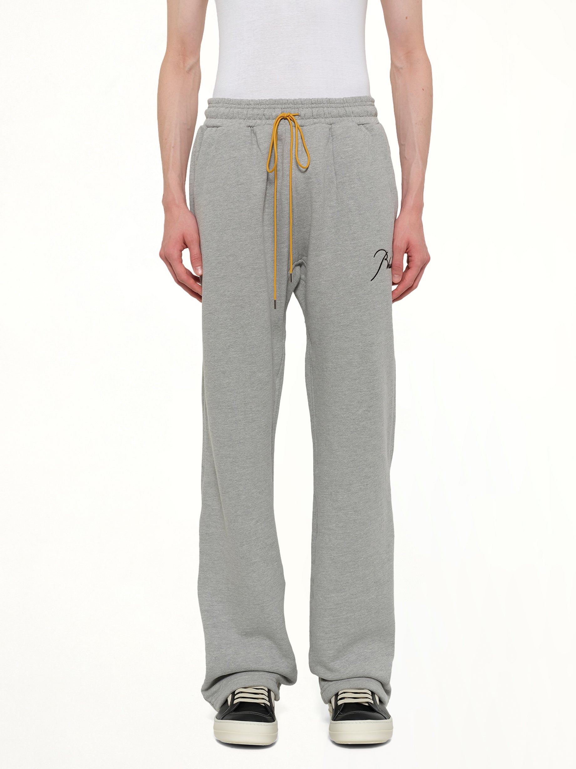 Classique Sweatpant in Heather Grey/Black