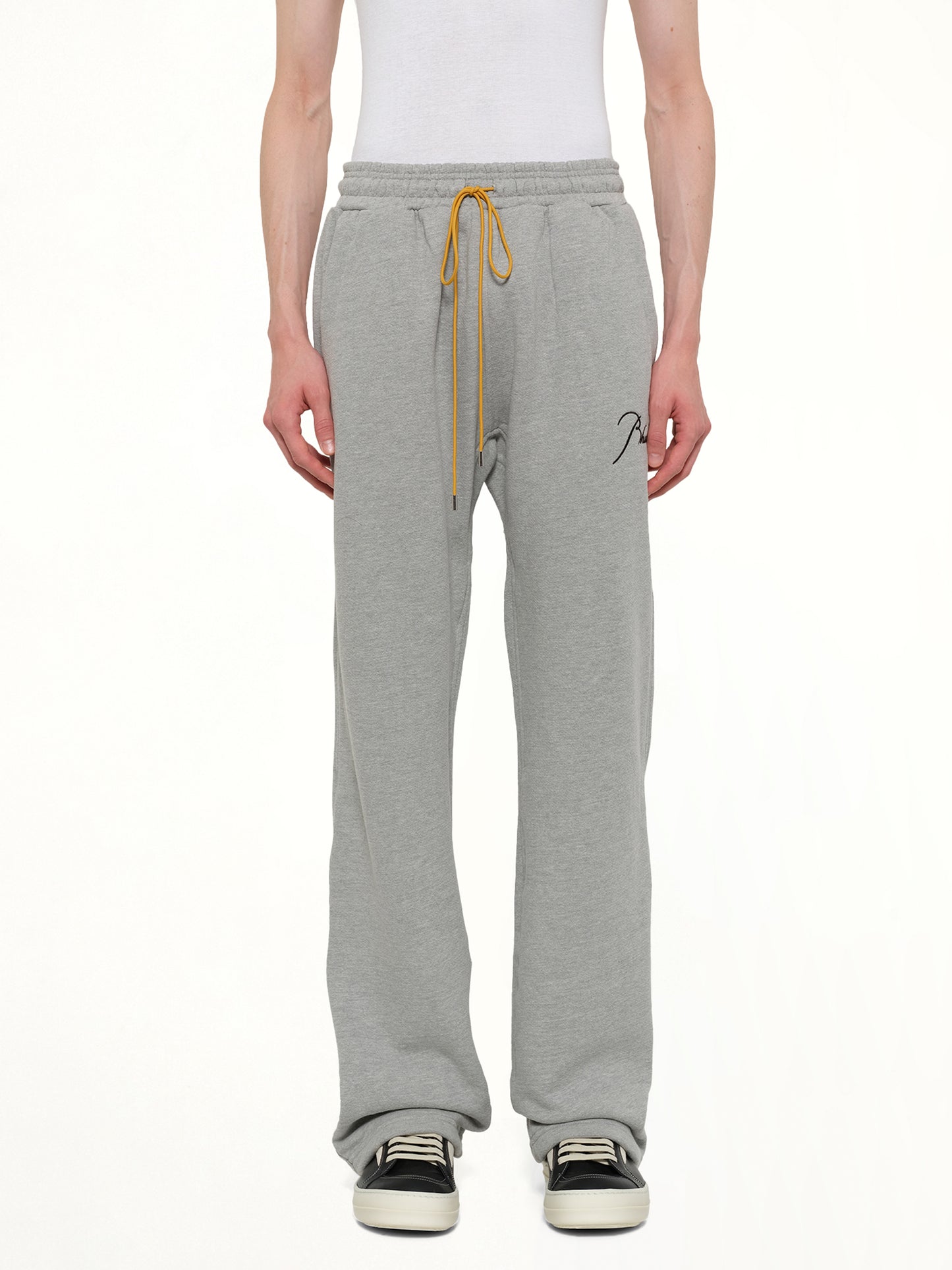 Classique Sweatpant in Heather Grey/Black