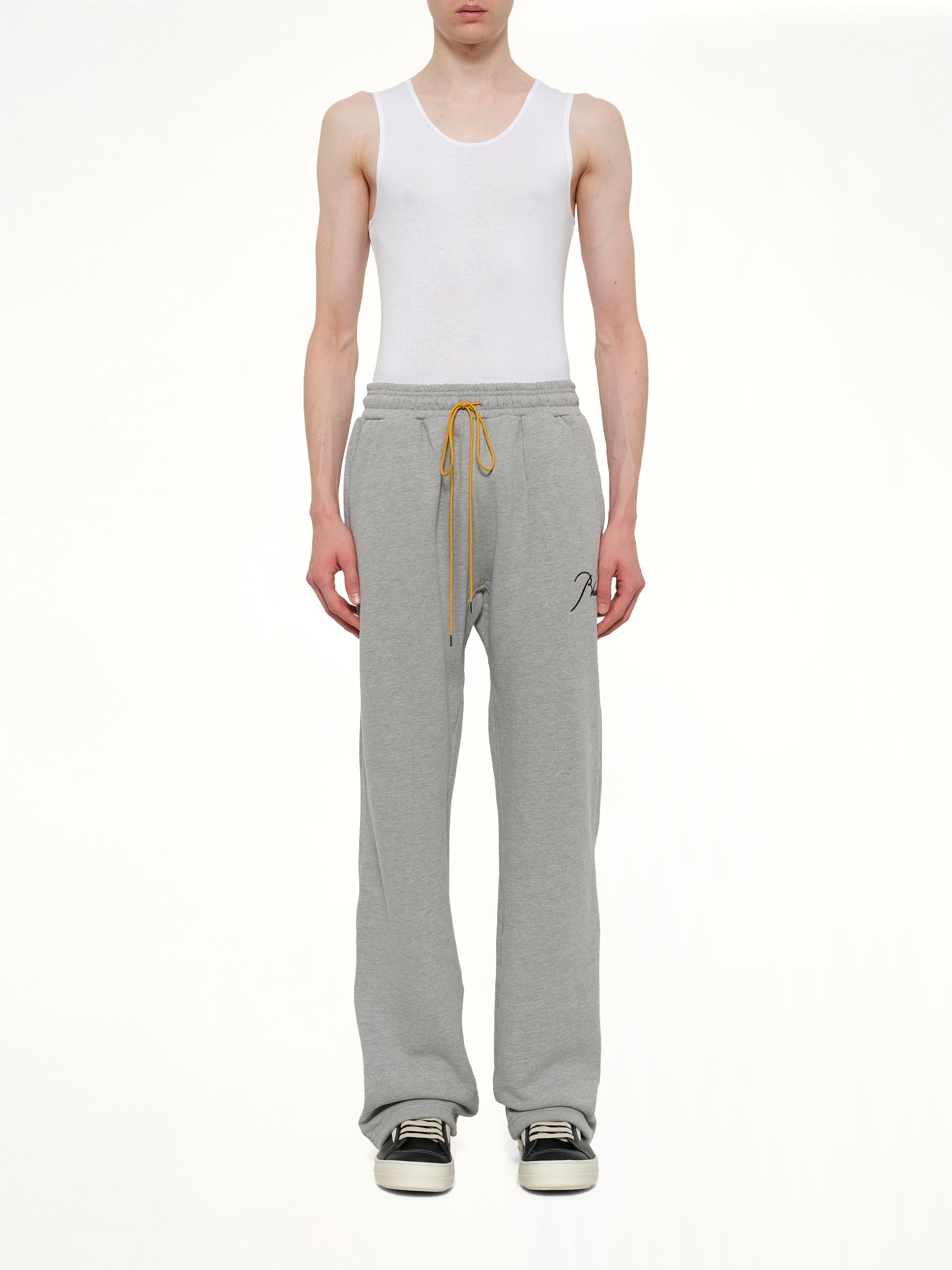 Classique Sweatpant in Heather Grey/Black
