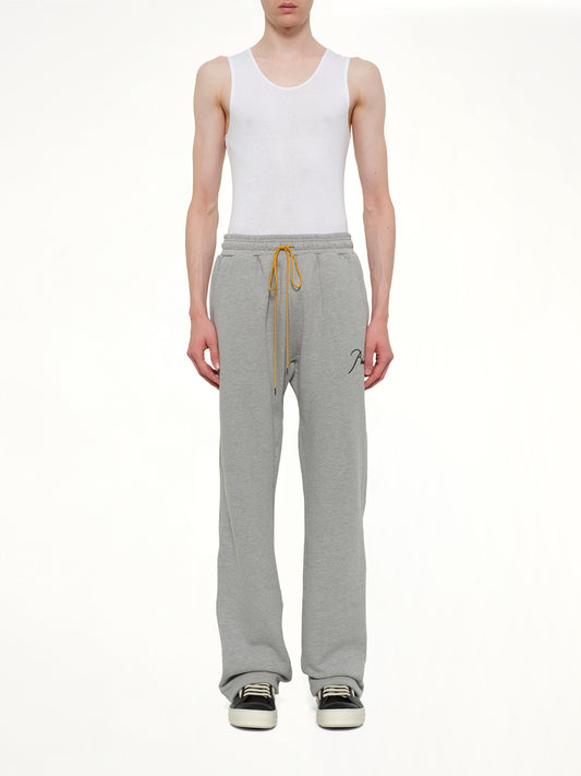 Classique Sweatpant in Heather Grey/Black