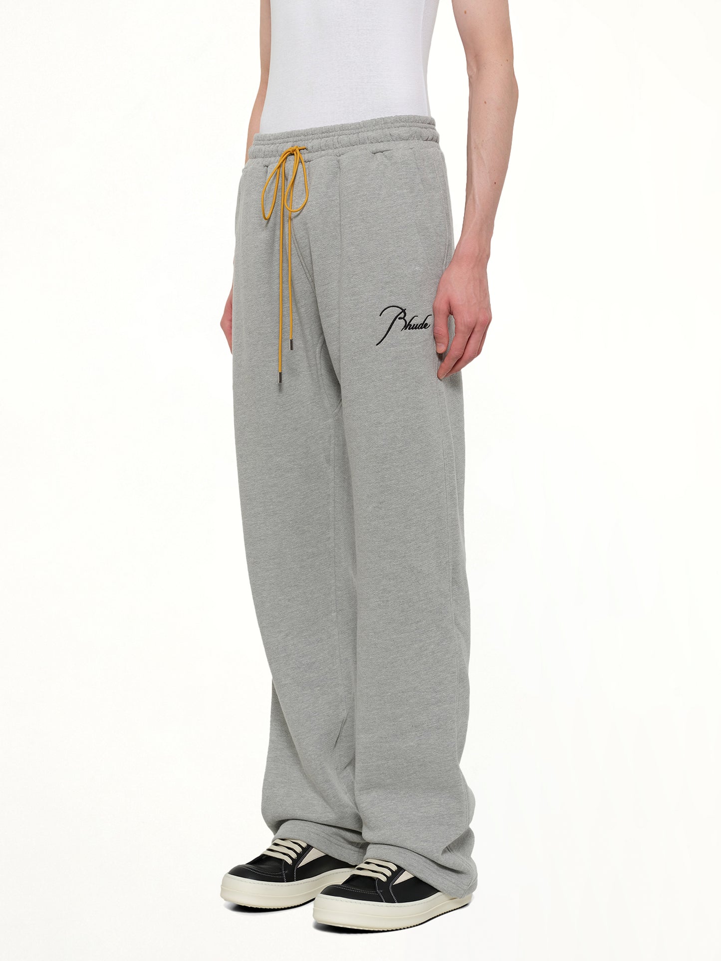 Classique Sweatpant in Heather Grey/Black