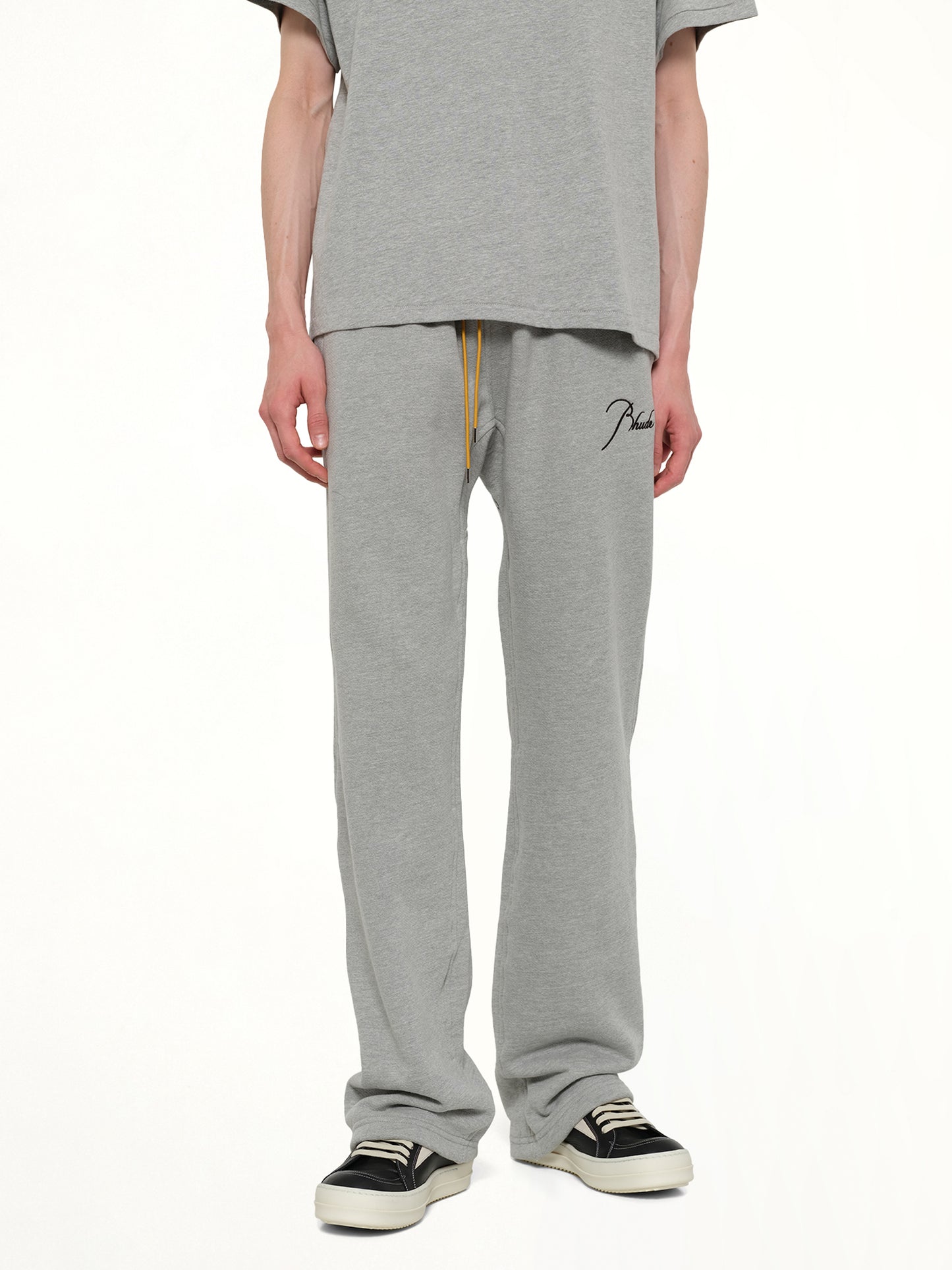 Classique Sweatpant in Heather Grey/Black