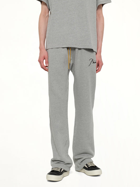 Classique Sweatpant in Heather Grey/Black