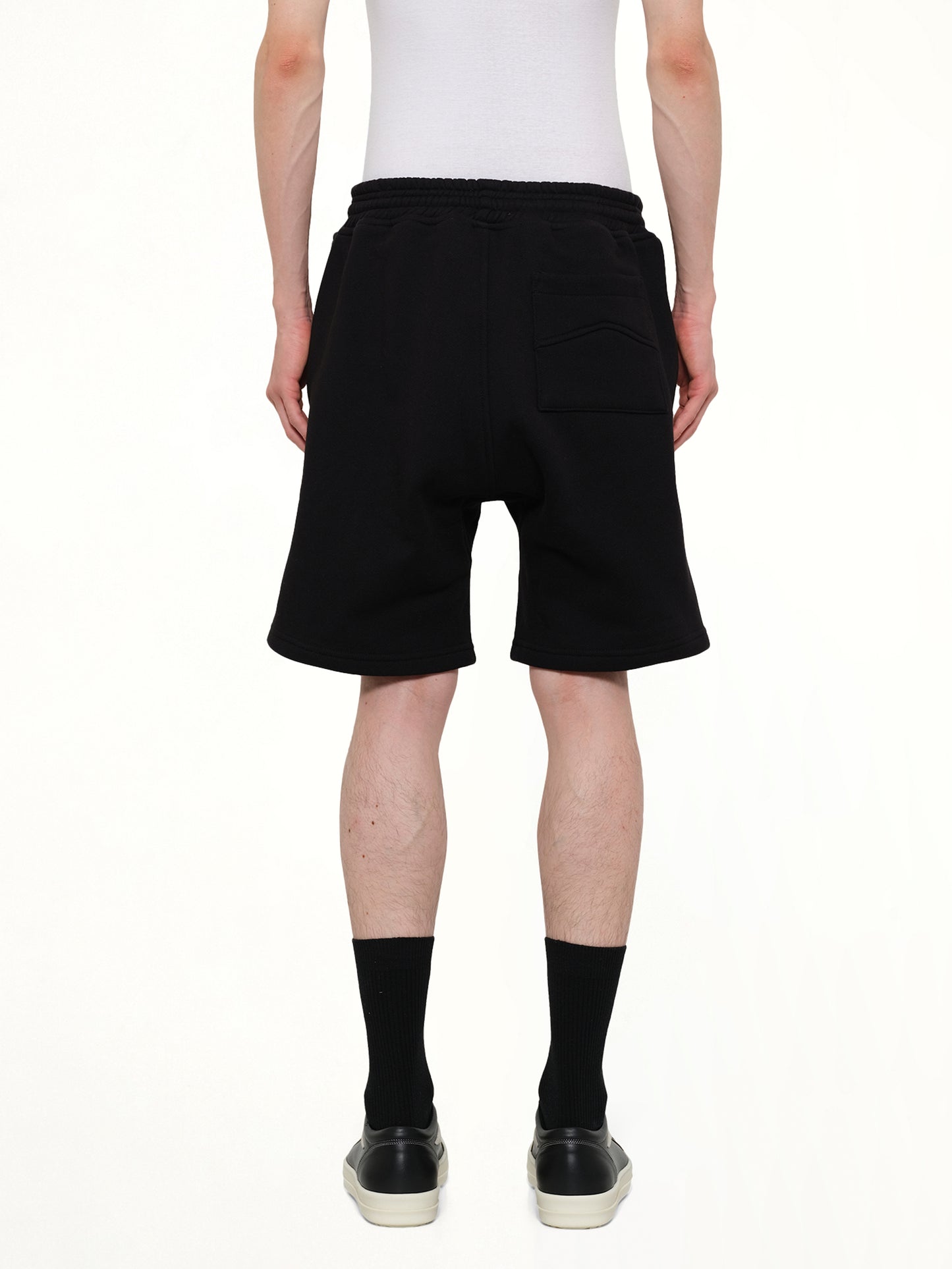 Classique Sweatshorts in Black/White