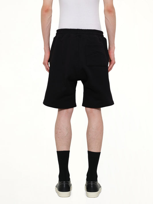 Classique Sweatshorts in Black/White