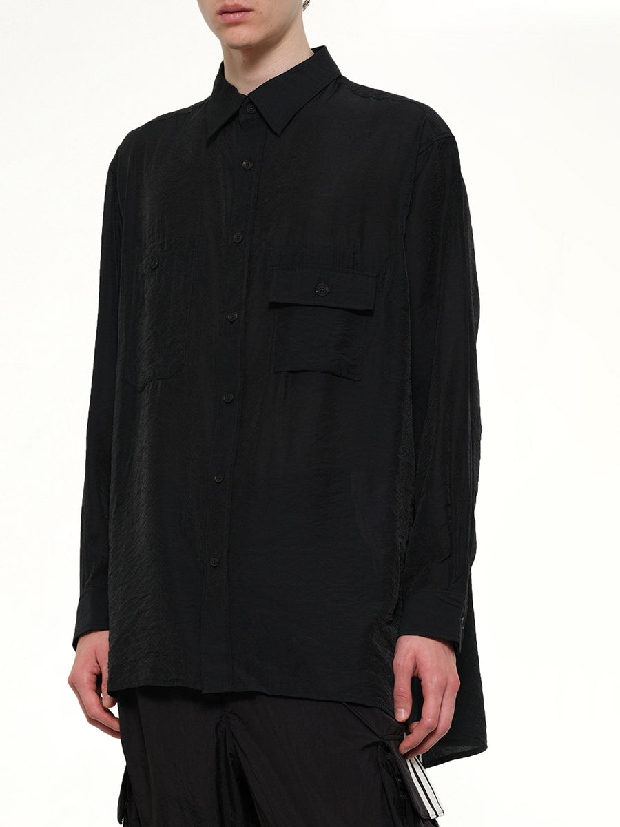 Shirt Longsleeved in Black