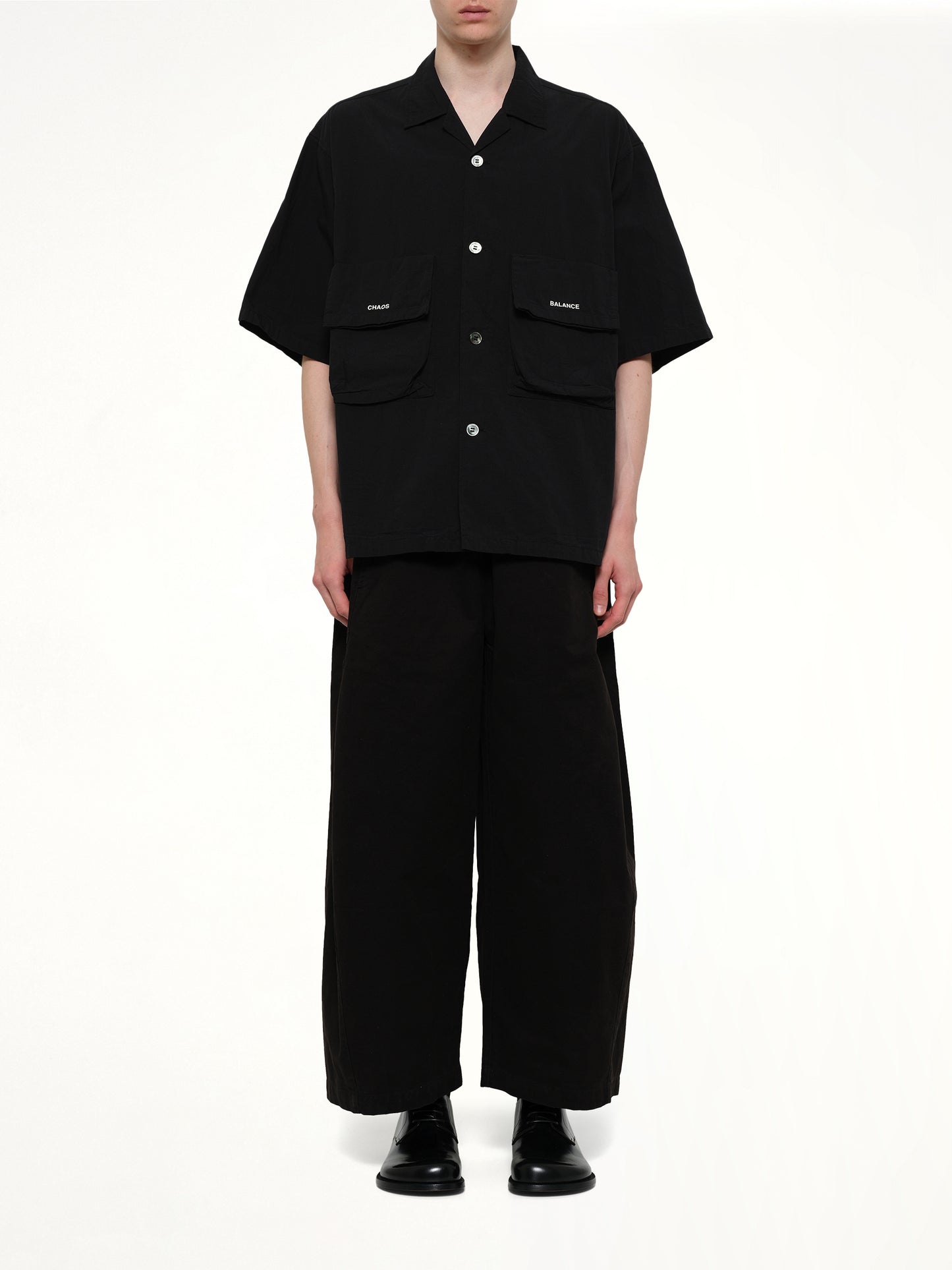Chaos Balance Pocket Shirt in Black