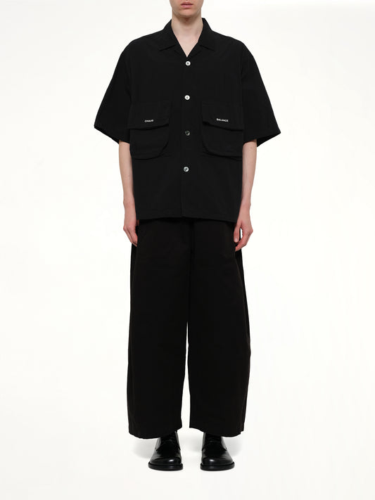 Chaos Balance Pocket Shirt in Black