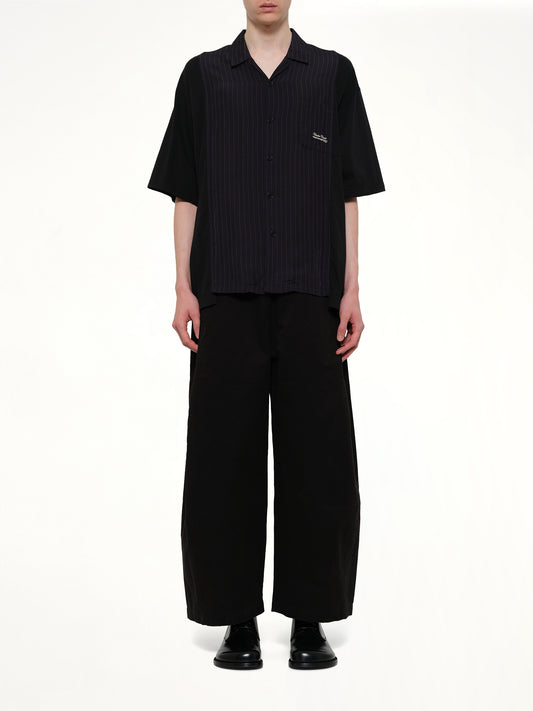 Combo SS Shirt in Navy Stripe