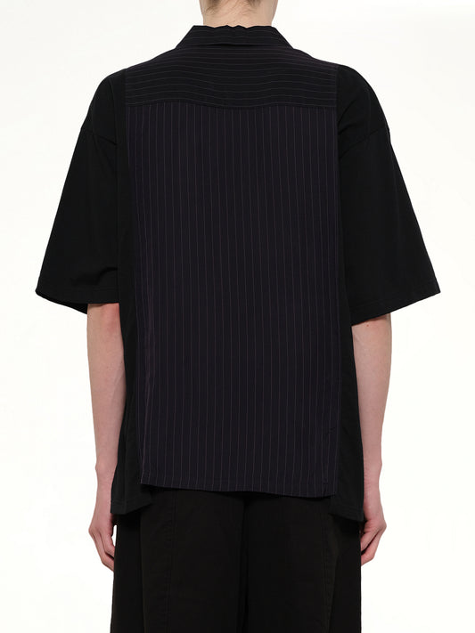 Combo SS Shirt in Navy Stripe