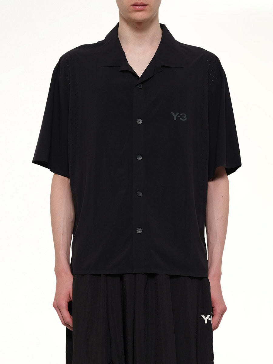 Light Woven Shirt in Black