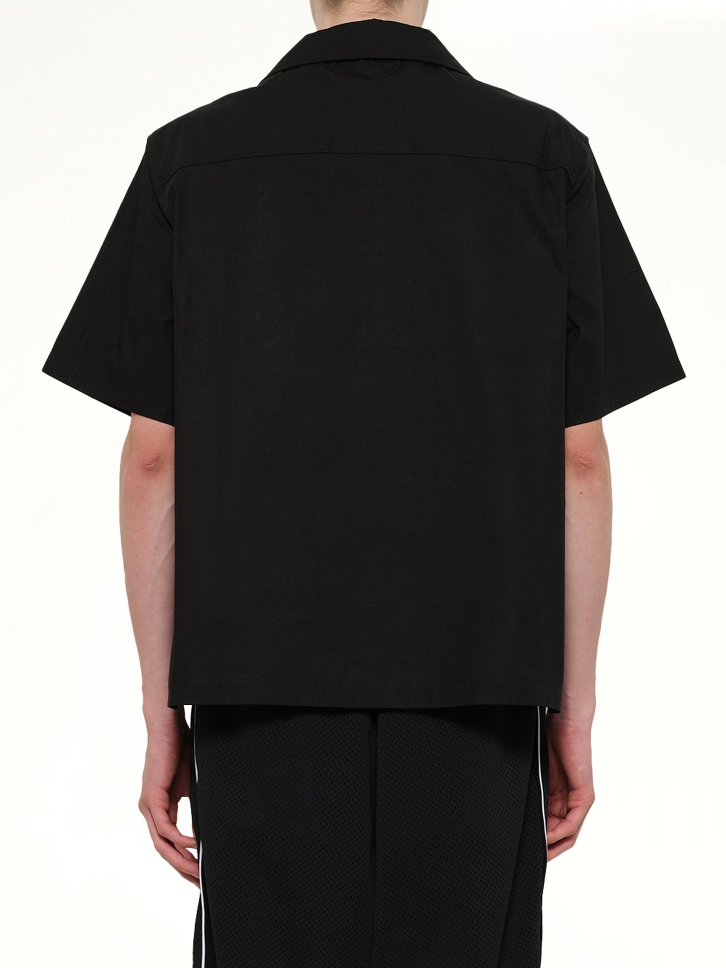 Rhude Regatta Club Shirt in Black/White/Red