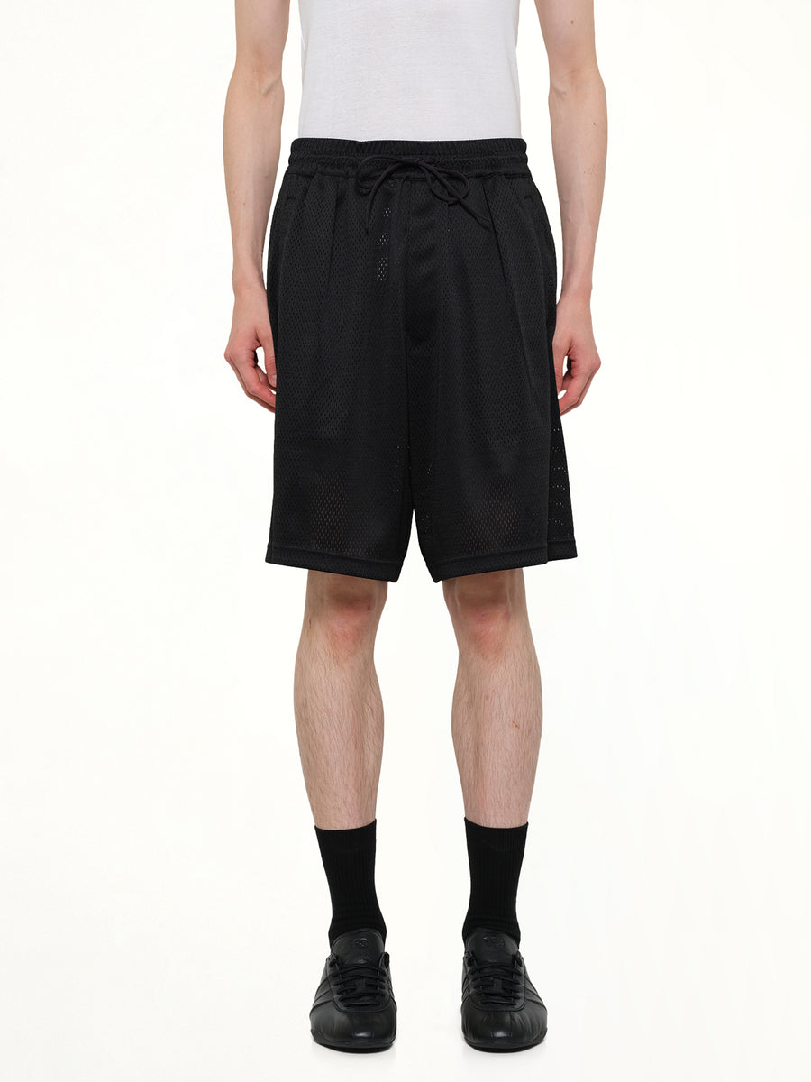 Mesh Shorts in Black