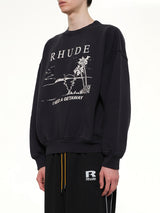 I Need A Getaway Sweatshirt in Vintage Black