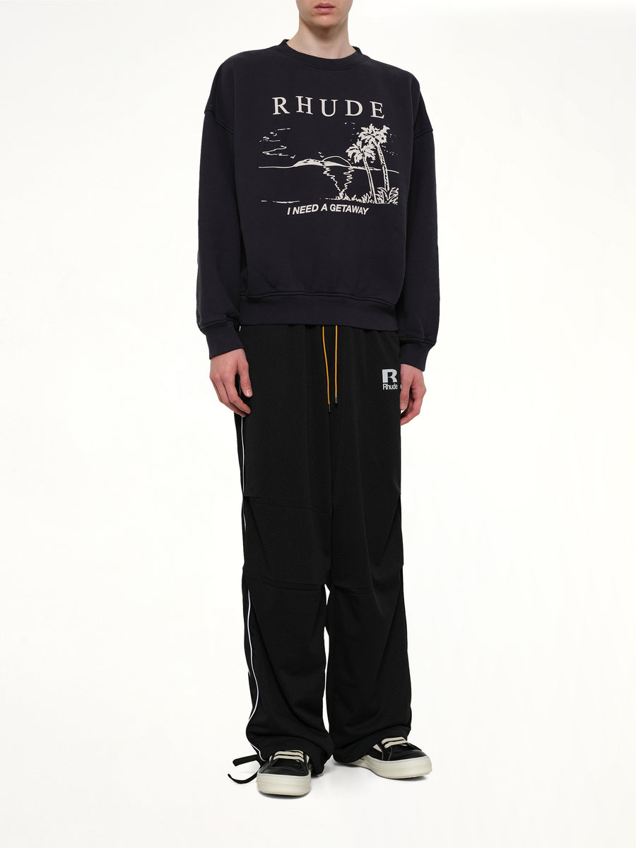 I Need A Getaway Sweatshirt in Vintage Black