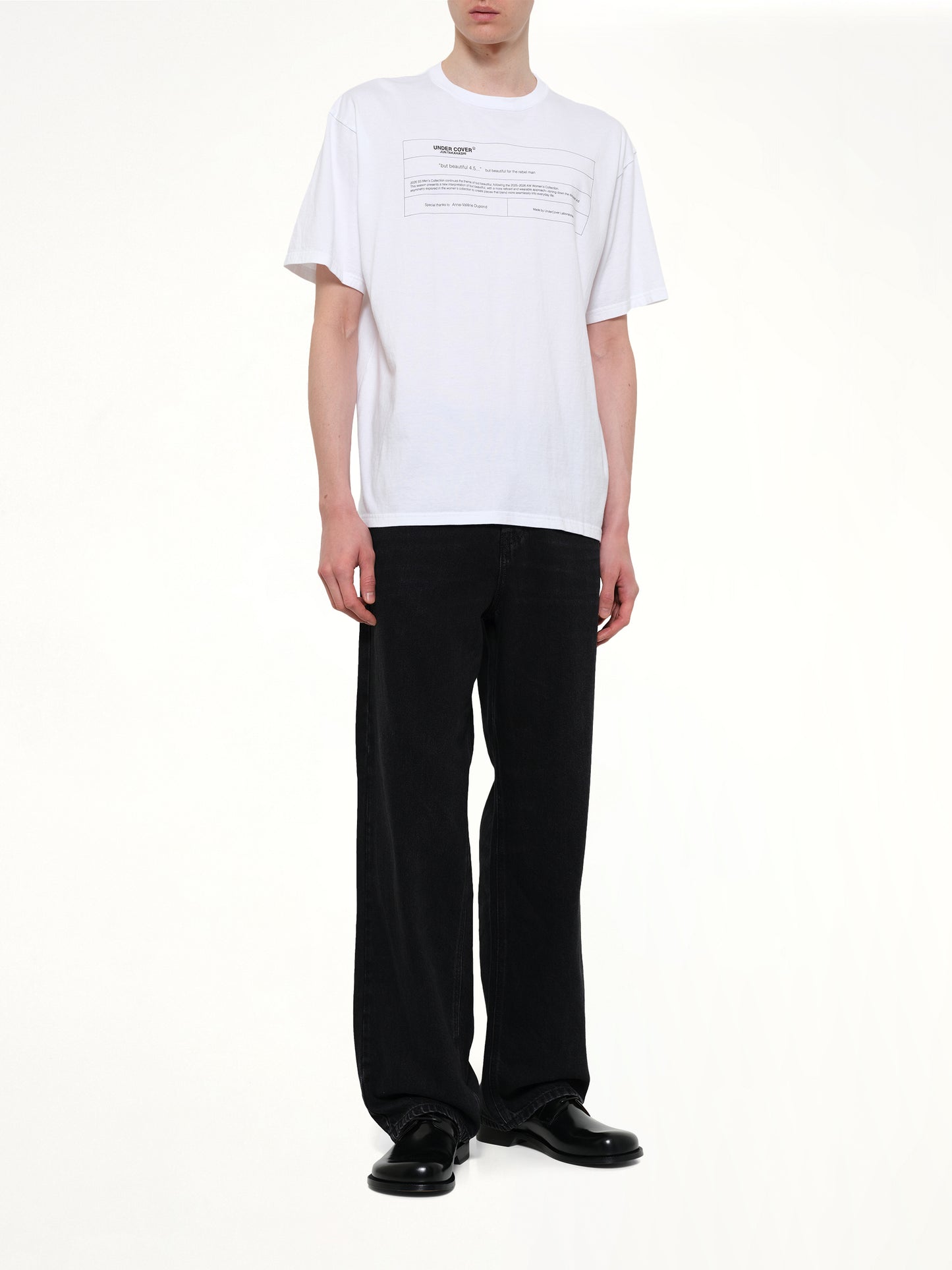 "But Beautiful" T-Shirt in White