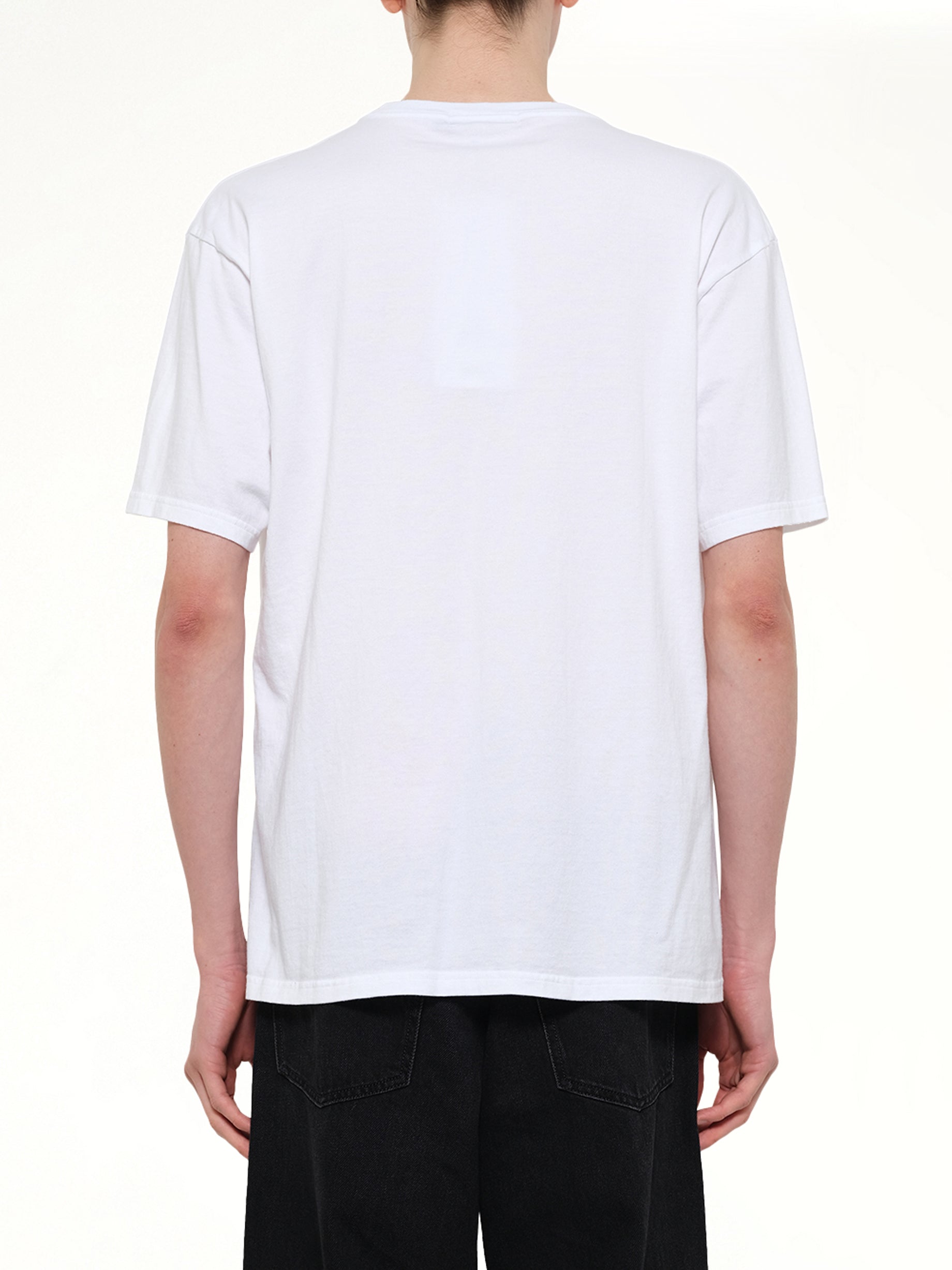 UNDERCOVER "But Beautiful" T-Shirt in White Back View from MARAIS