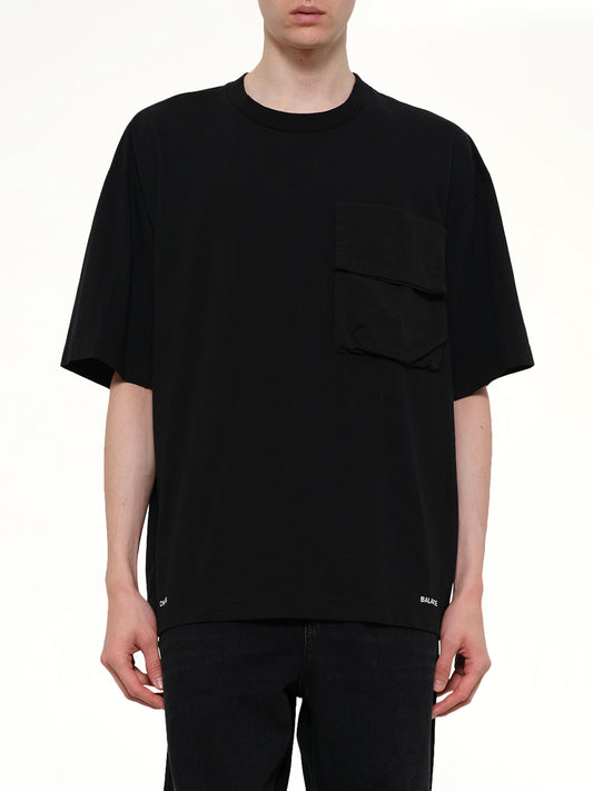 Chaos Balance Pocket T-Shirt in Black