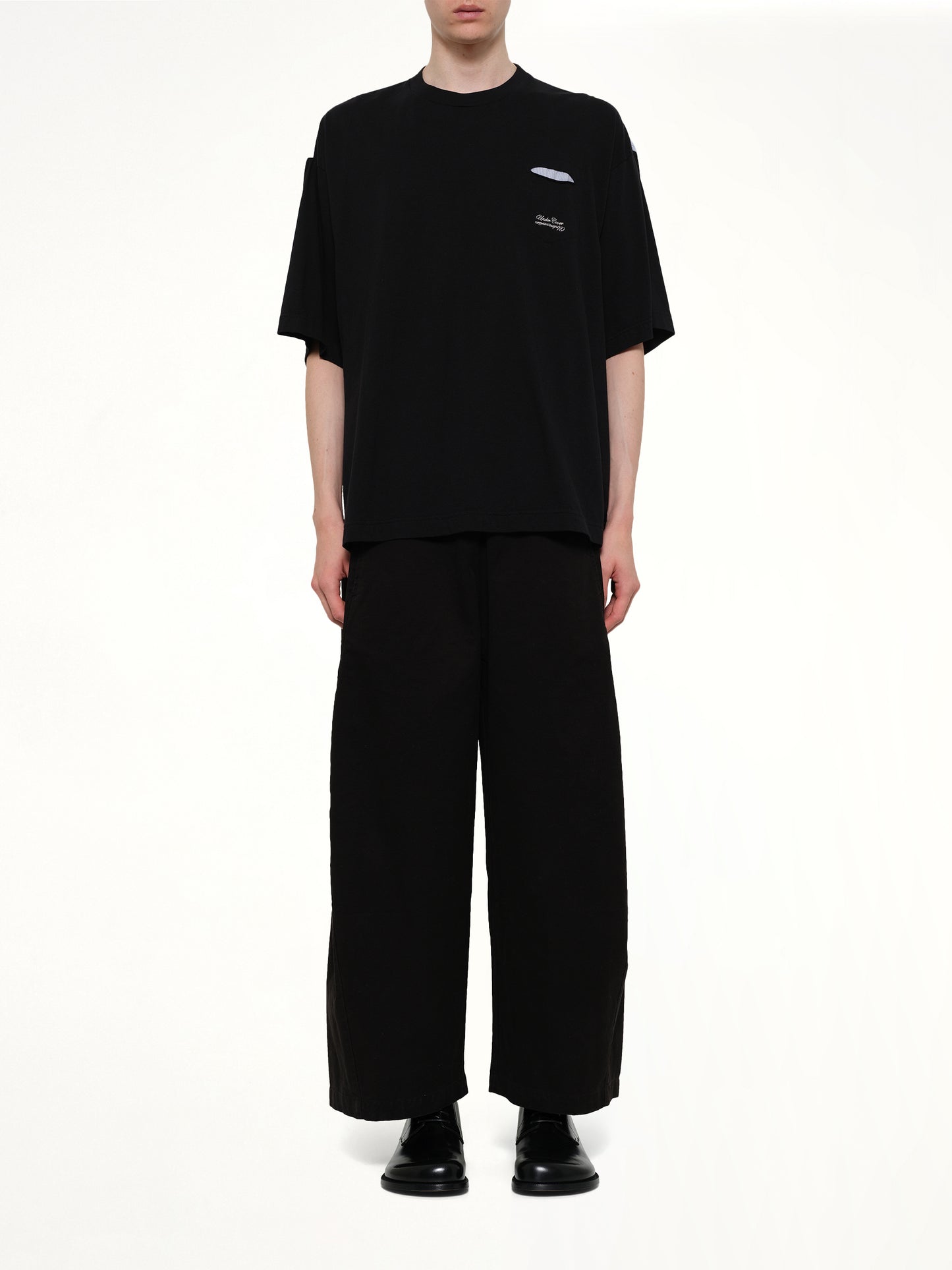 Combo Pocket T-Shirt in Black