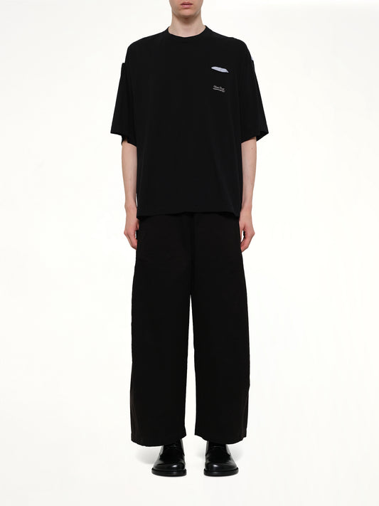 Combo Pocket T-Shirt in Black