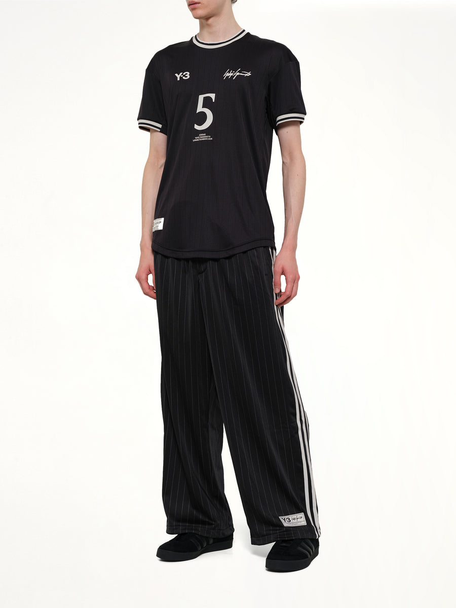 Elite 5 Football Jersey in Black