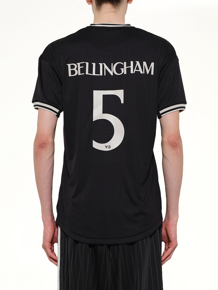 Elite 5 Football Jersey in Black