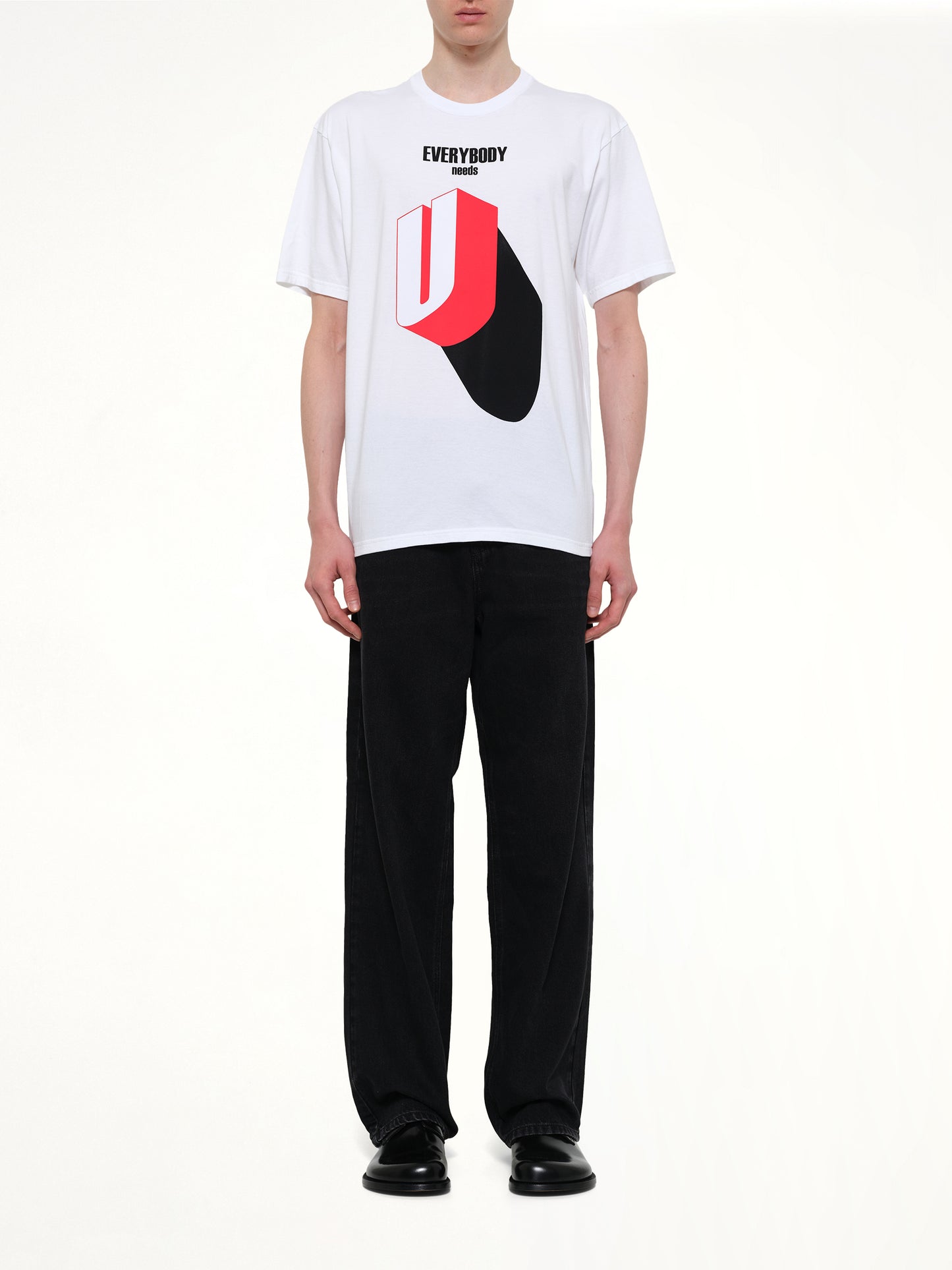 Everybody Needs U T-Shirt in White