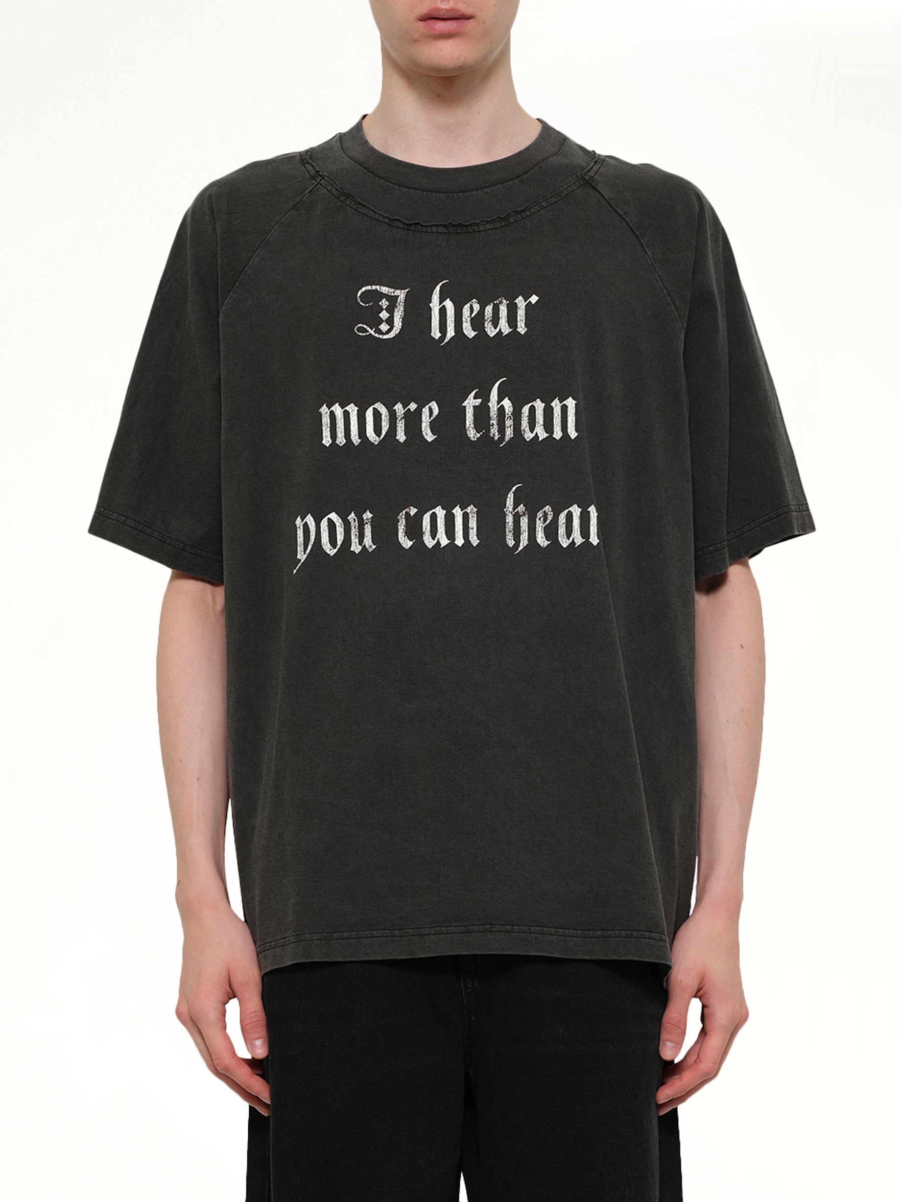 I Hear T-Shirt in Charcoal