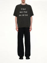 I Hear T-Shirt in Charcoal