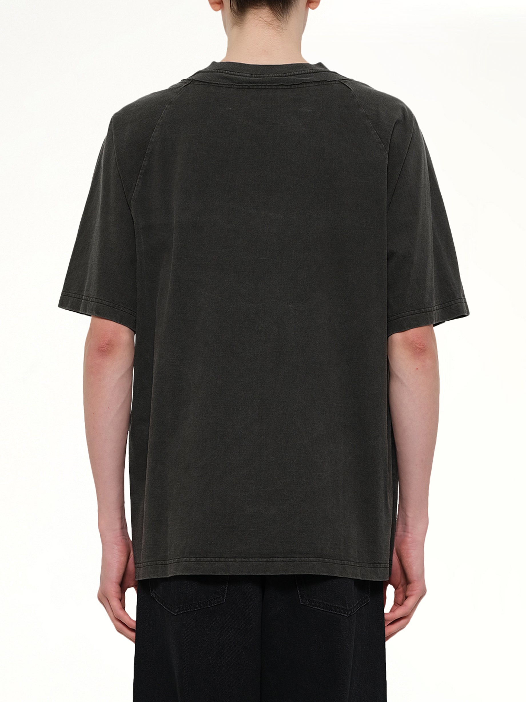UNDERCOVER I Hear T-Shirt in Charcoal Back View from MARAIS