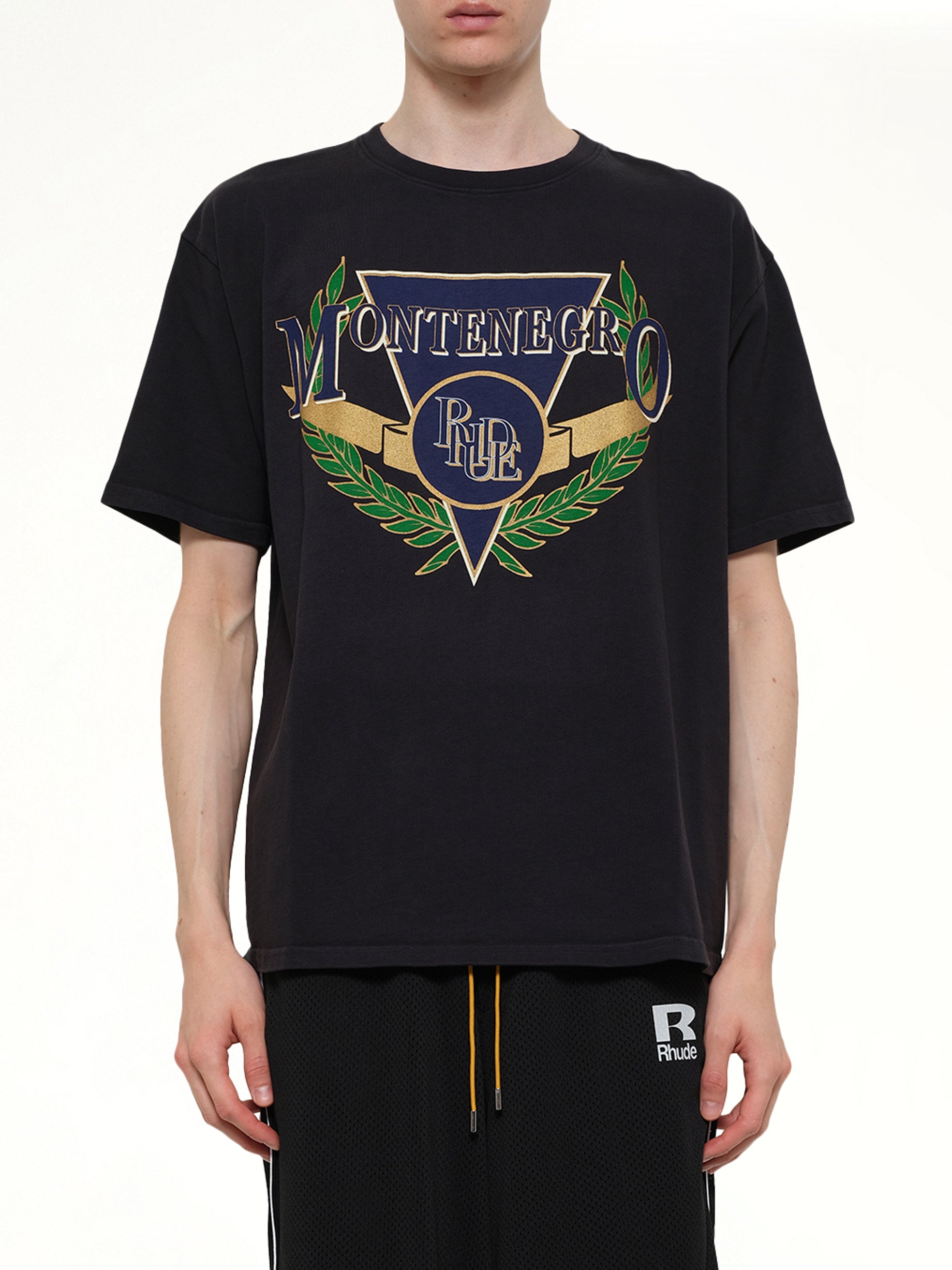 Montenegro Regatta T-Shirt in Vintage Black