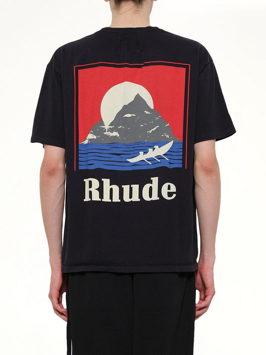 Moonlight Regatta T-Shirt in Vintage Black
