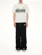 Rhude Regatta Club T-Shirt in Vintage White/Black