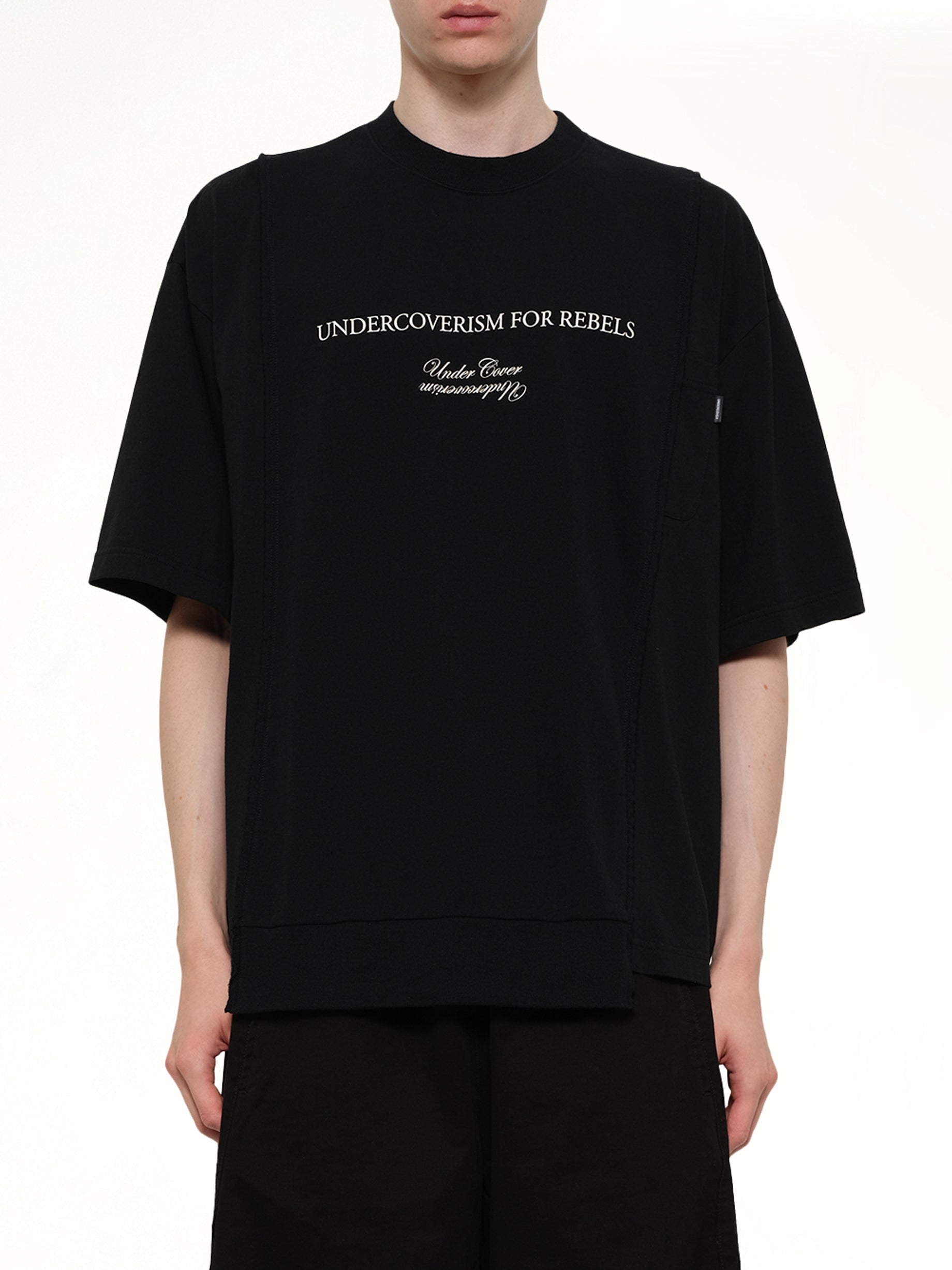 Undercoverism for Rebel T-Shirt in Black