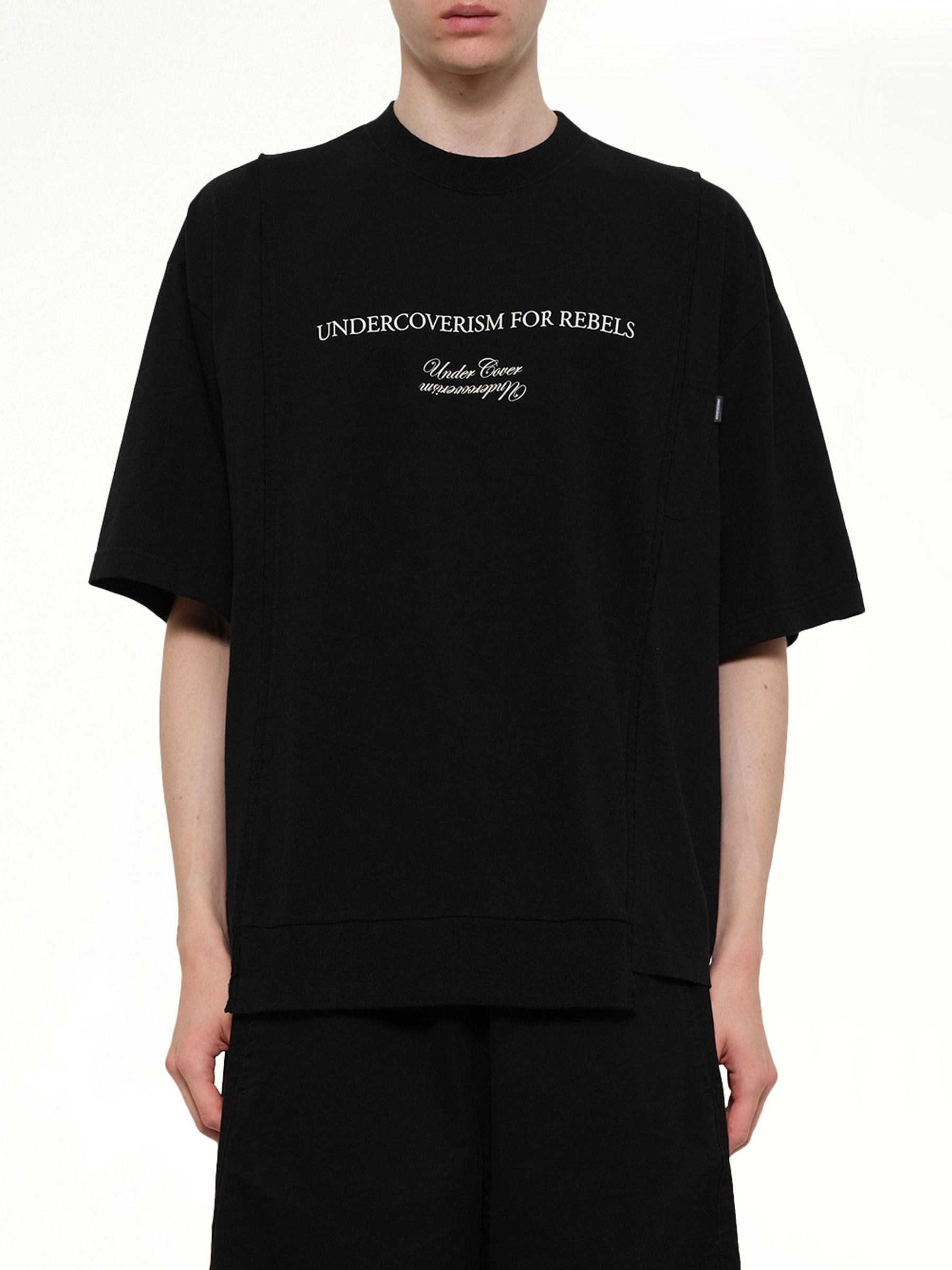 Undercoverism for Rebel T-Shirt in Black