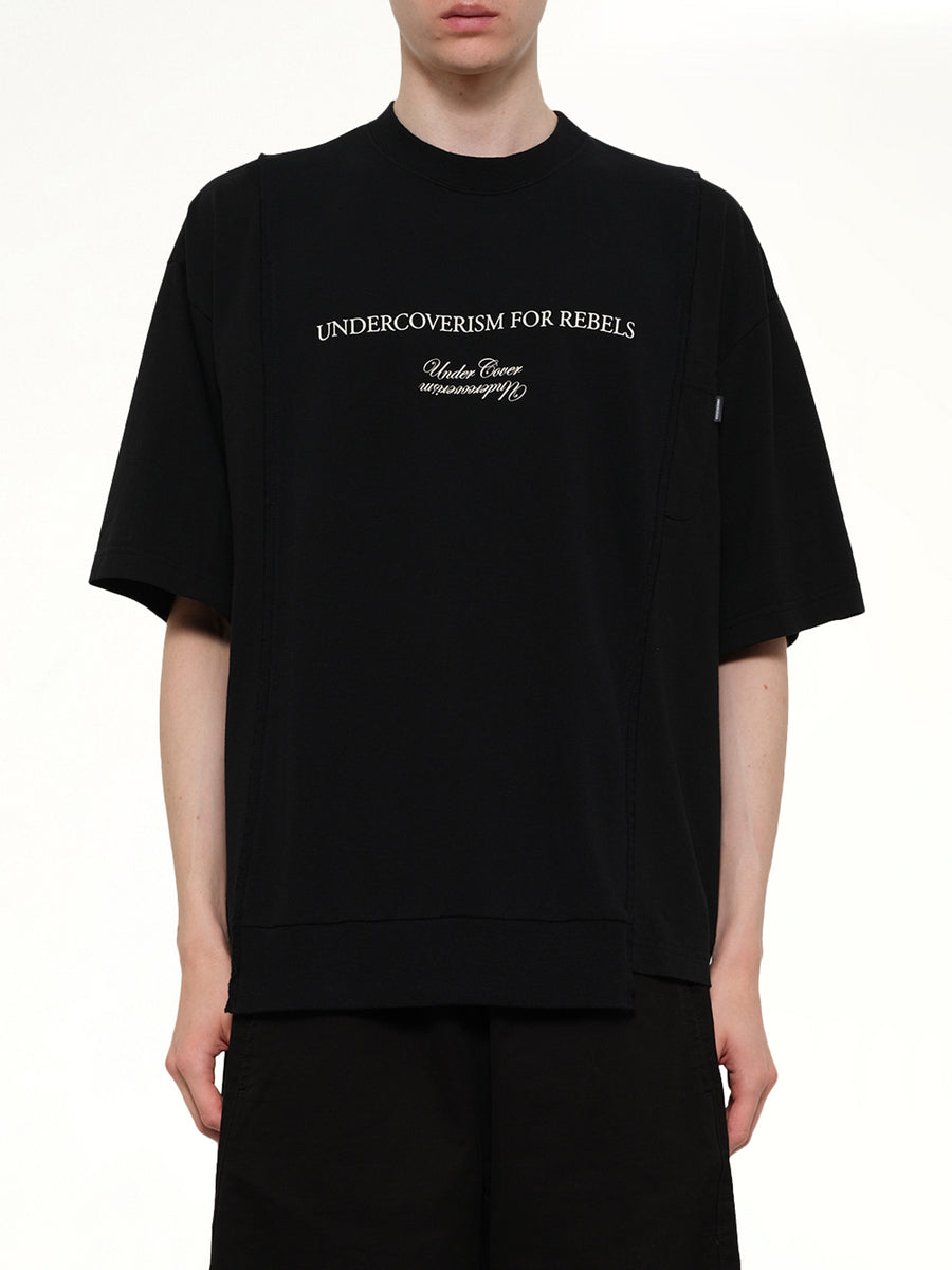 Undercoverism for Rebel T-Shirt in Black