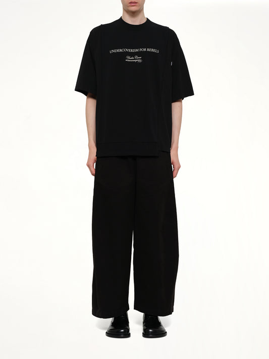 Undercoverism for Rebel T-Shirt in Black