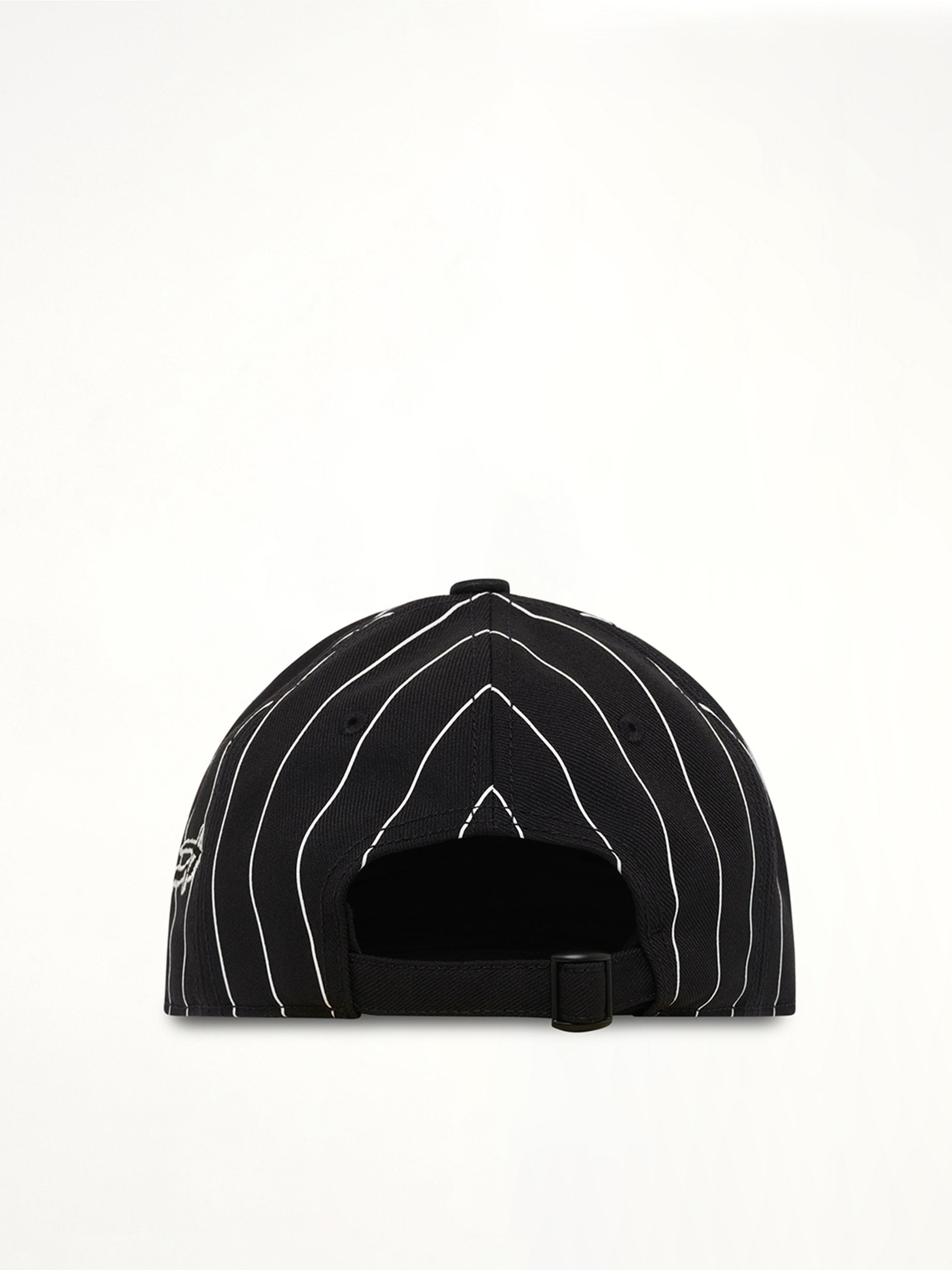 Y-3 黑色细条纹棒球帽