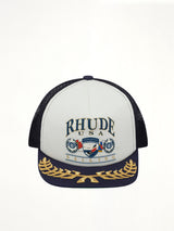 USA Sailing Icon Trucker Hat in Navy/White