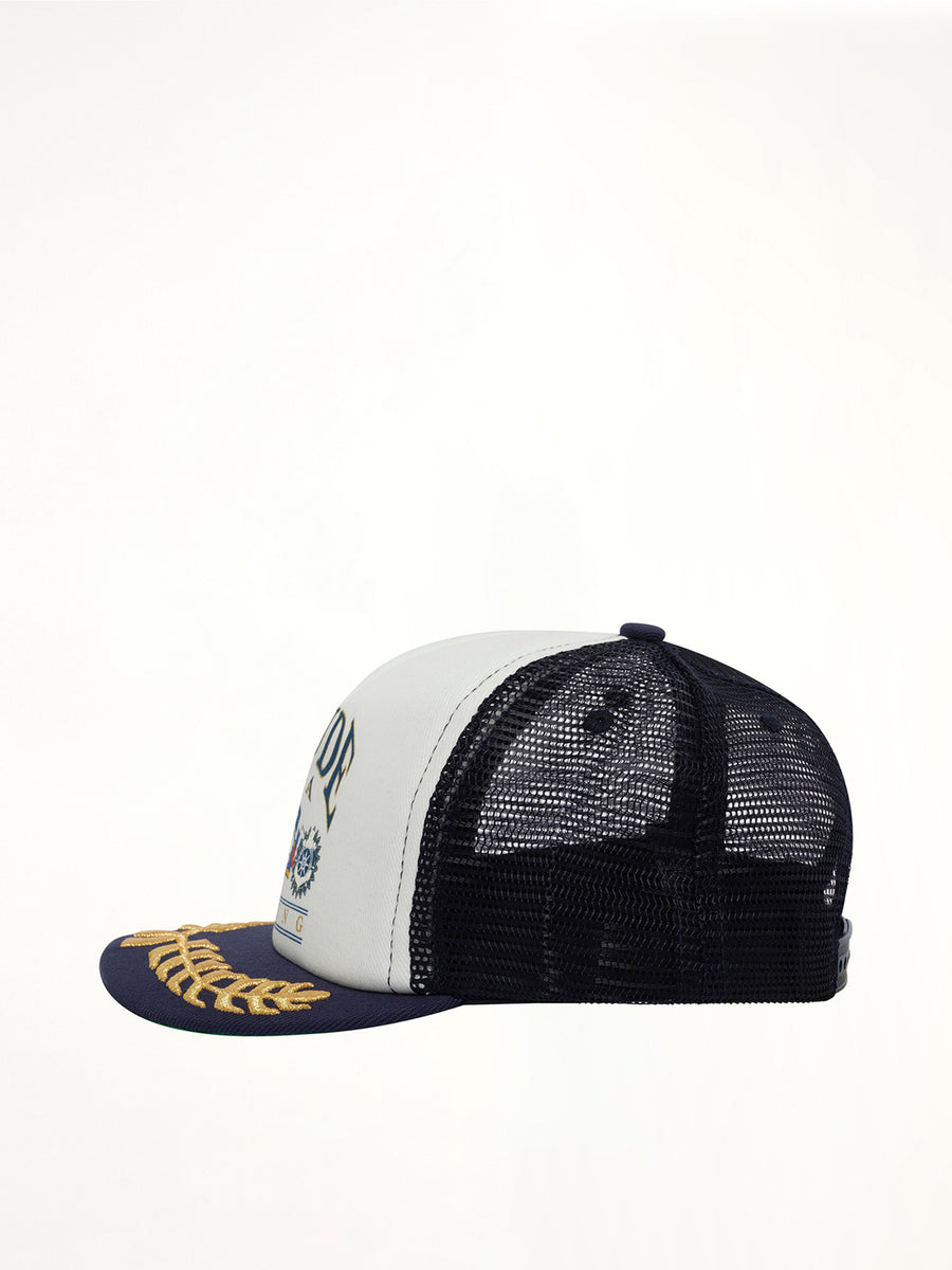 USA Sailing Icon Trucker Hat in Navy/White
