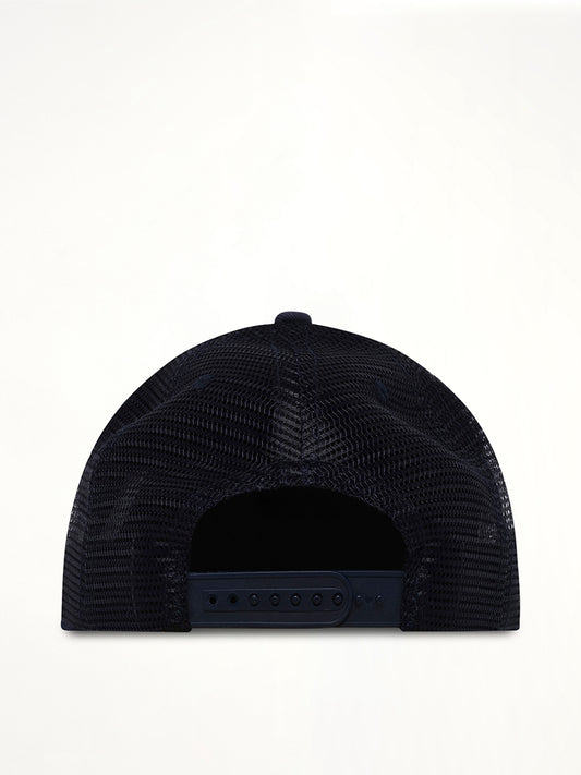 USA Sailing Icon Trucker Hat in Navy/White