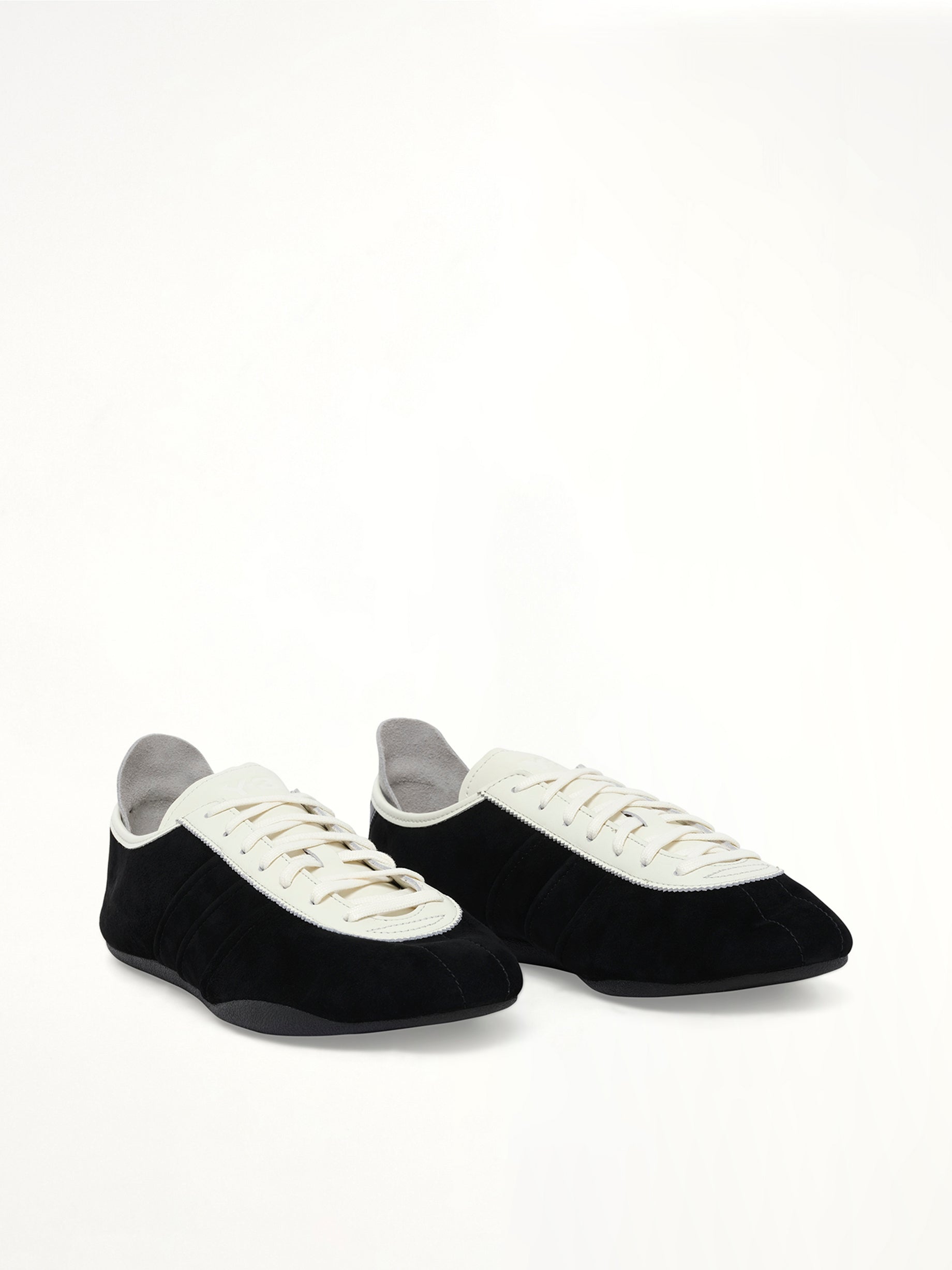 Y-3 Y-3 Tokyo Sneaker in Black Front View from MARAIS