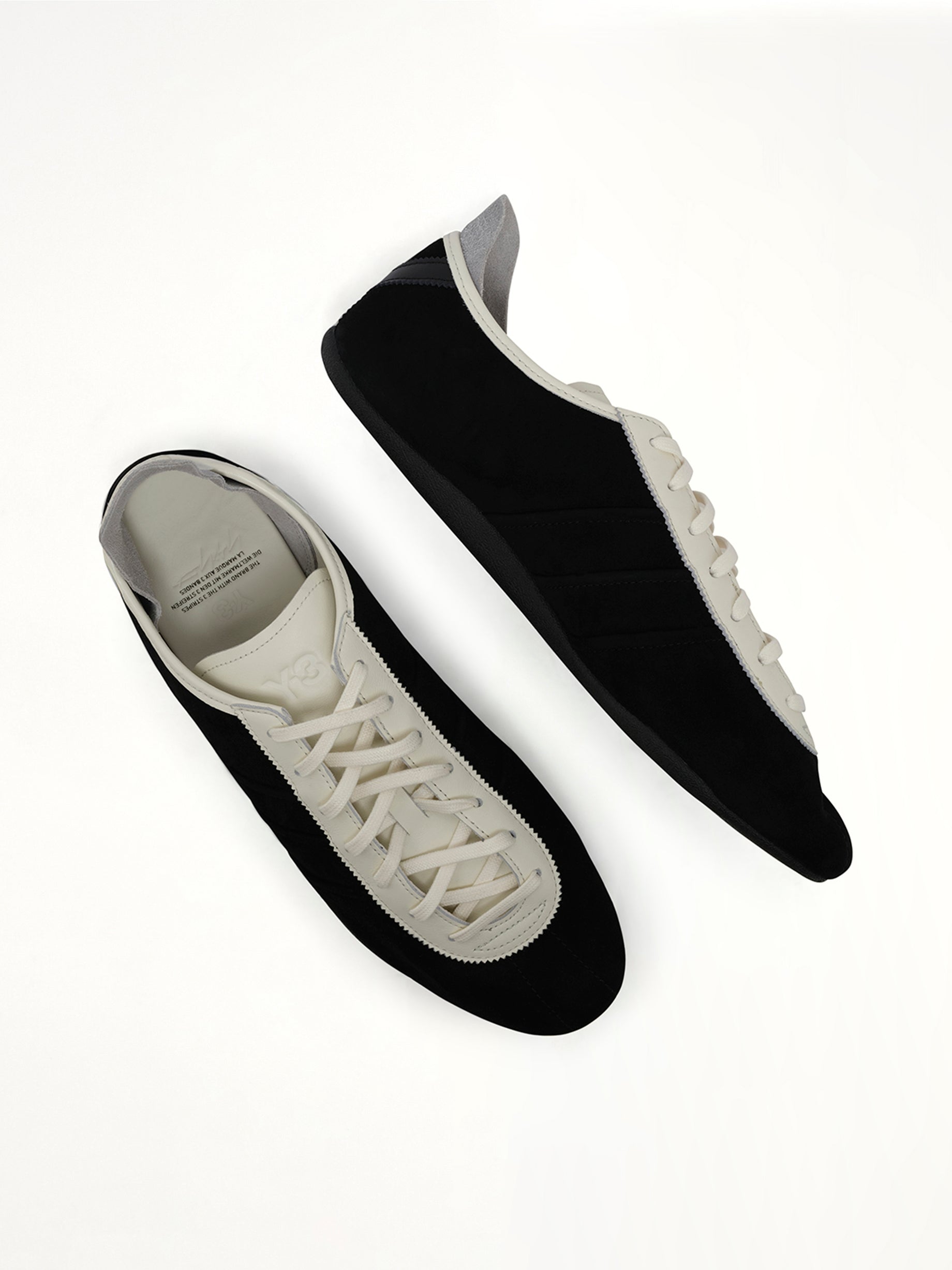 Y-3 Y-3 Tokyo Sneaker in Black Top View from MARAIS