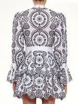 AMQ - Broderie Anglais Dress in 0910