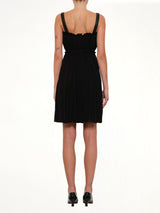 Amq - Abito Jersey Mini Dress in Black