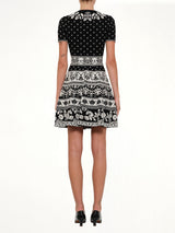 Floral Mini Dress in Black
