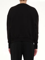 Embroidered Sweatshirt in Black