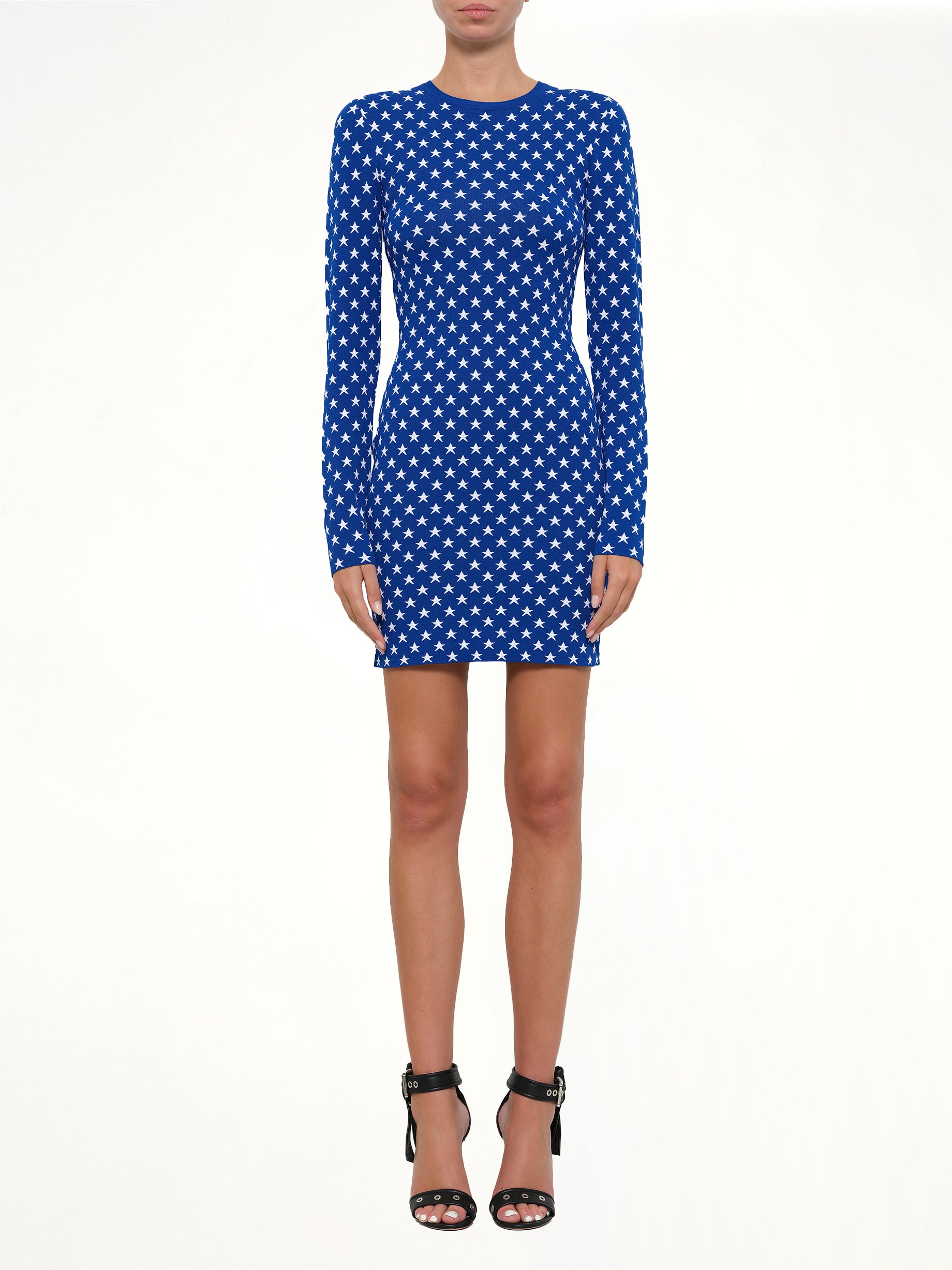 GIVENCHY Stars Short Dress in Blue Product Photo from MARAIS