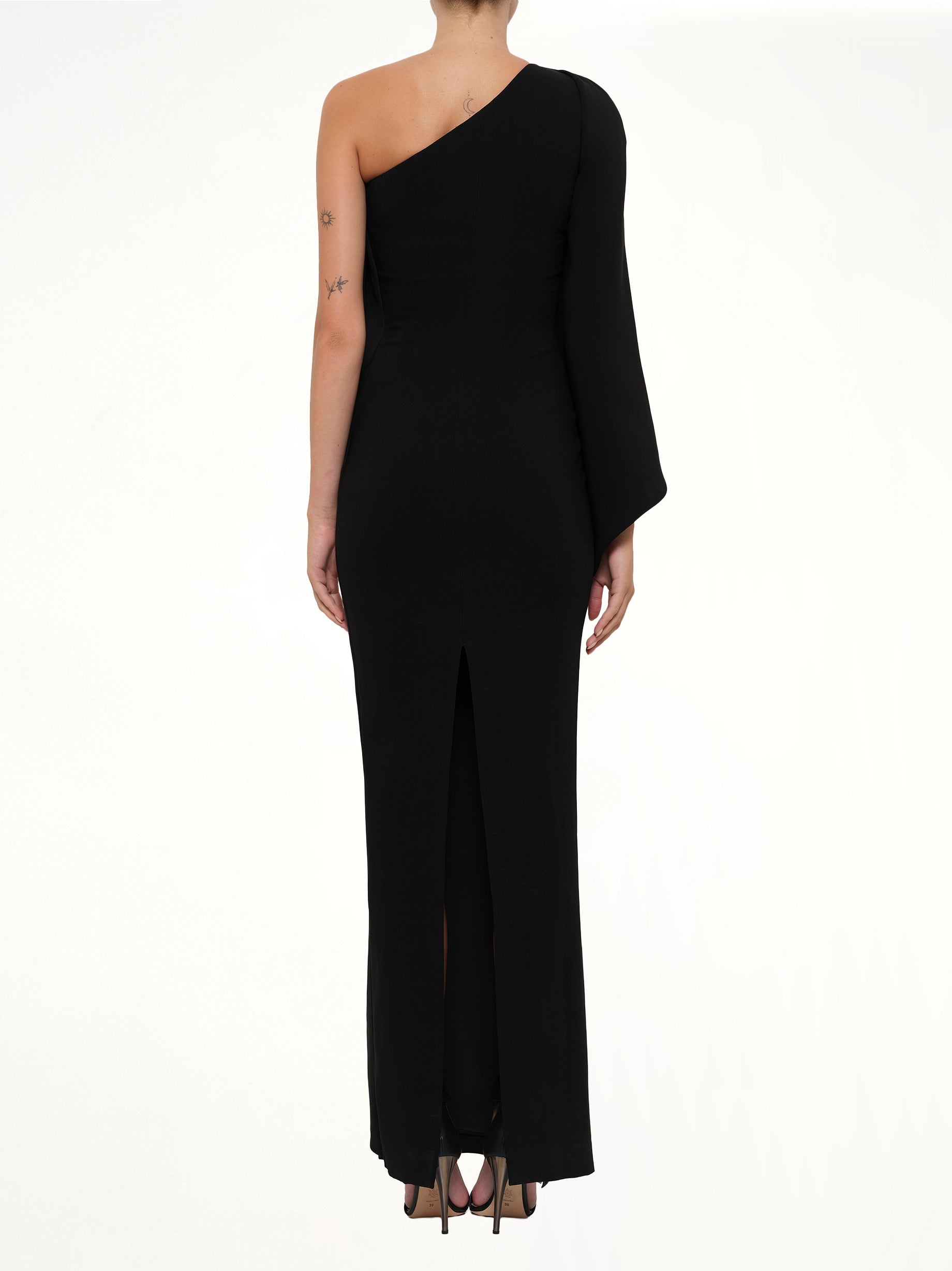 GIVENCHY Lounge Dress in Black Full Reference from MARAIS